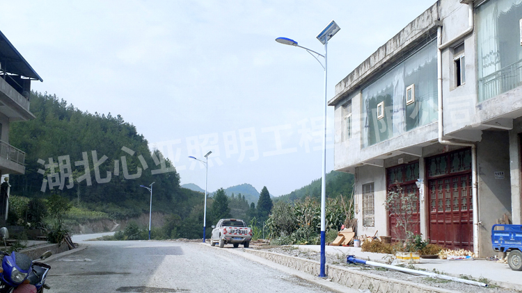 重慶奉節(jié)縣興隆鎮(zhèn)桂花村太陽能路燈照明項目