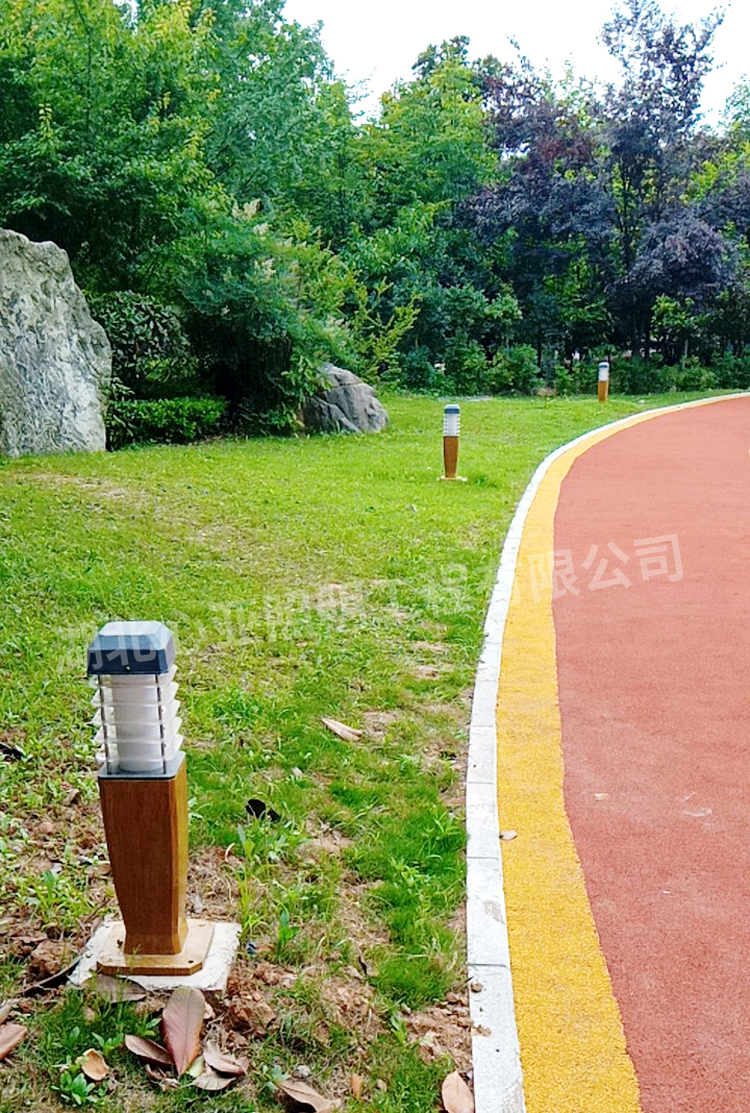 宜昌龍盤湖別墅區路燈照明項目